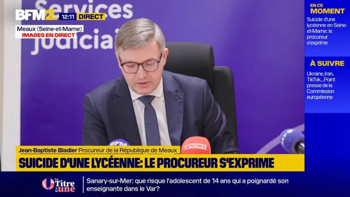 Le procureur de Meaux s’exprime suite au drame au lycée Balzac de Mitry-Mory