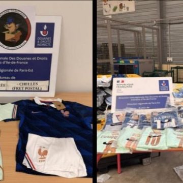 Saisie de maillots contrefaits à l’approche de la Coupe du Monde 2026