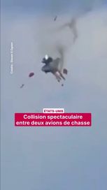 Collision de deux avions de chasse lors d’une démonstration aux États-Unis