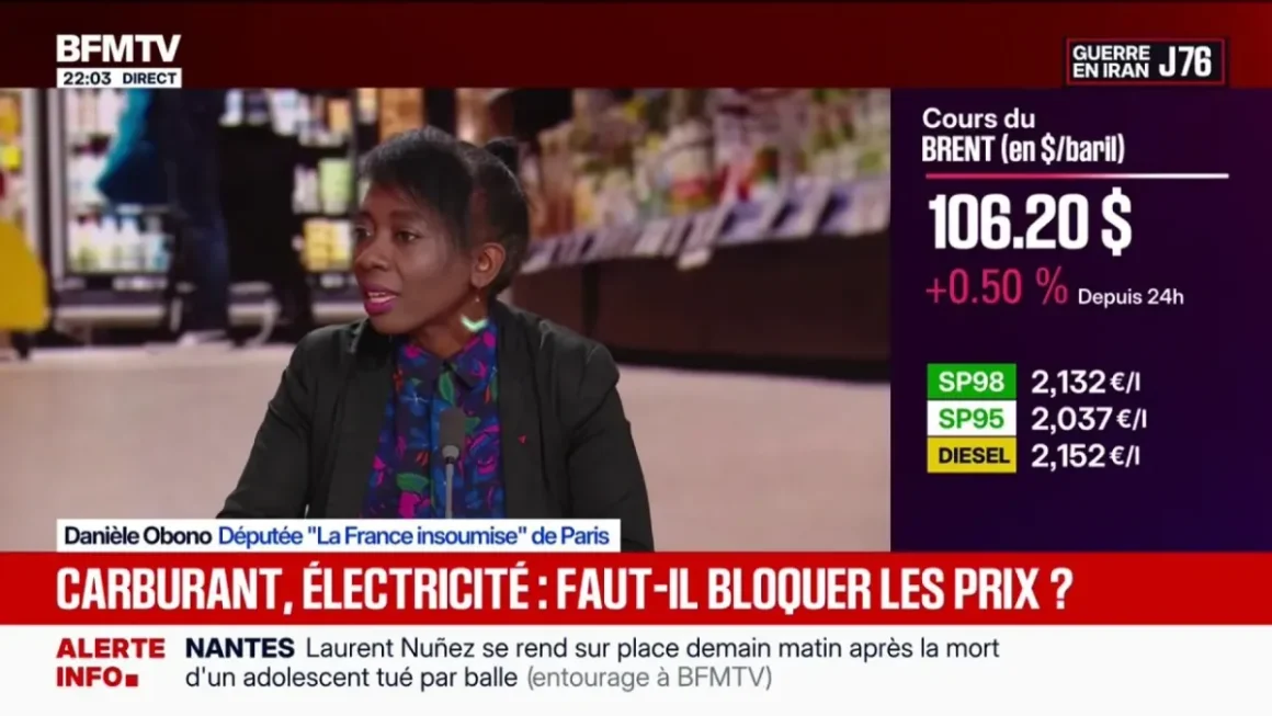 Danièle Obono s’exprime sur la hausse des prix du pétrole