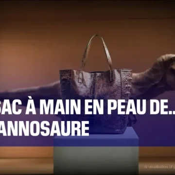 Une alliance insolite pour créer un sac en peau de T-Rex