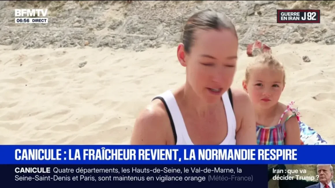 La fin de la canicule dans l’ouest de la France