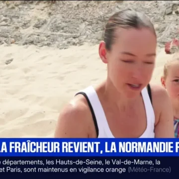 La fin de la canicule dans l’ouest de la France