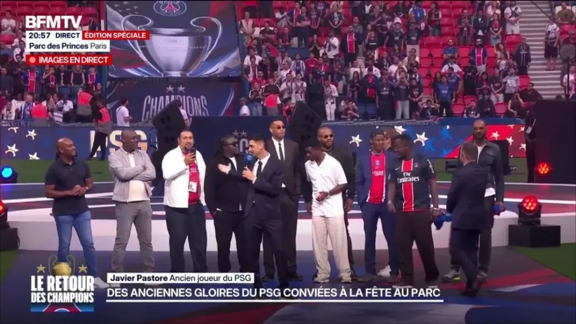 Les anciennes stars du PSG revisitent le Parc des Princes