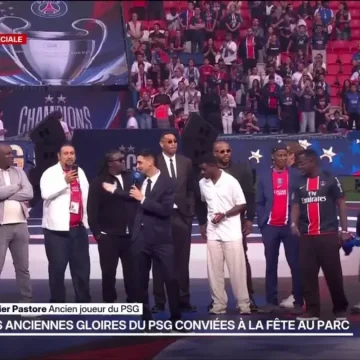 Les anciennes stars du PSG revisitent le Parc des Princes