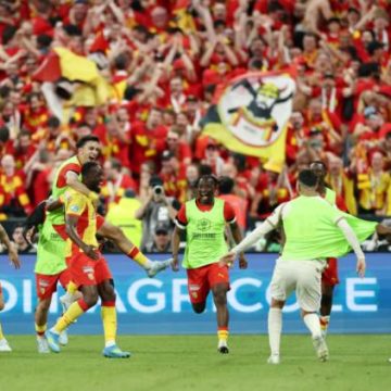 RC Lens célèbre sa première Coupe de France