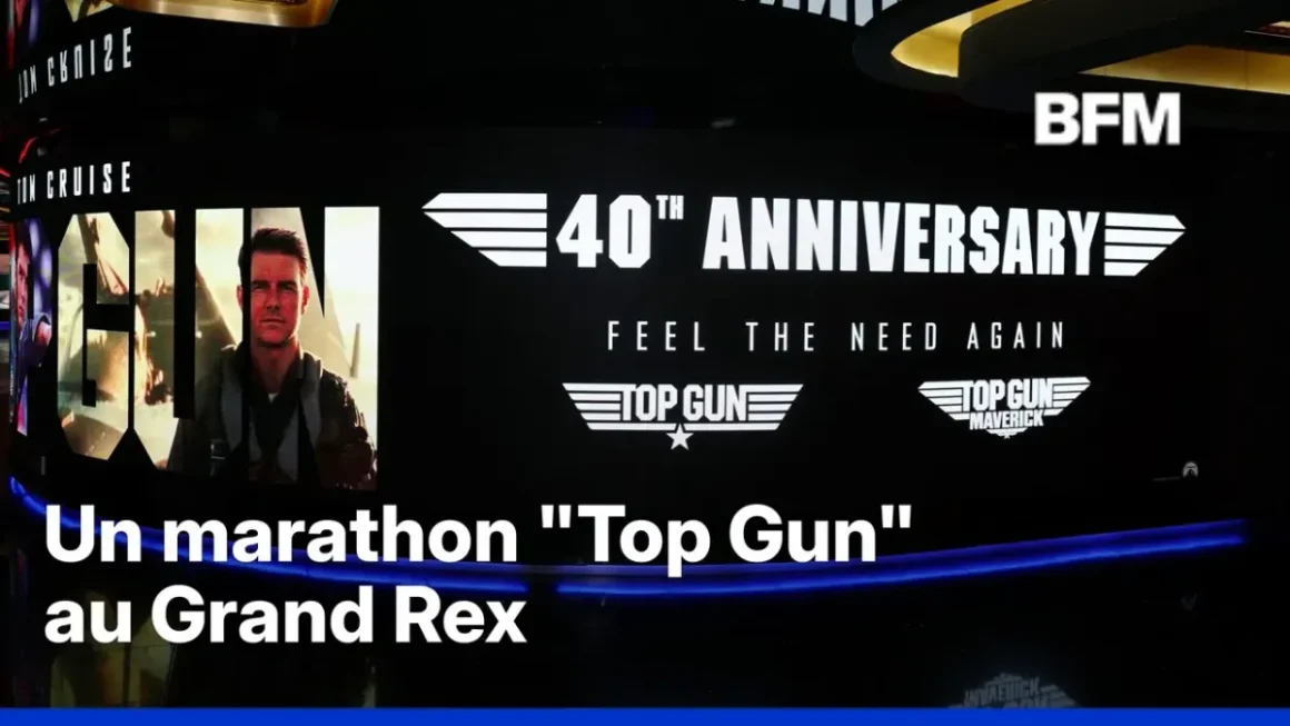 Retour en salles des films de la saga ‘Top Gun’ au Grand Rex