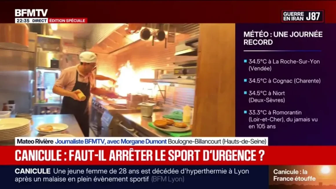 Un épisode de fortes chaleurs précoce en France