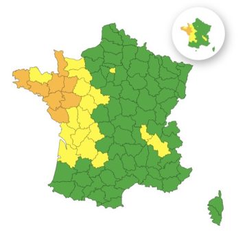 8 départements en vigilance orange pour canicule