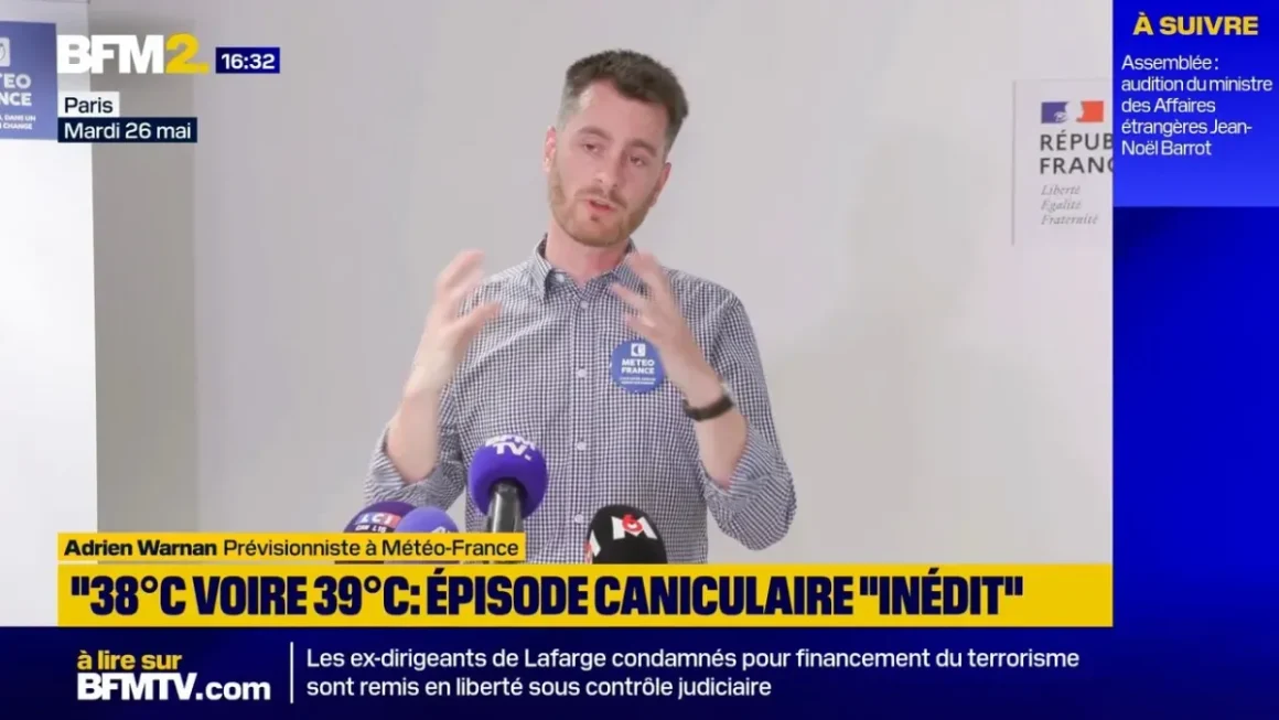 Vague de chaleur précoce en France