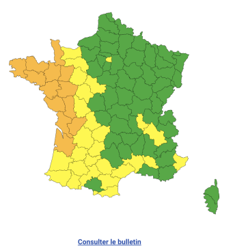 Vigilance orange canicule dans l’ouest de la France