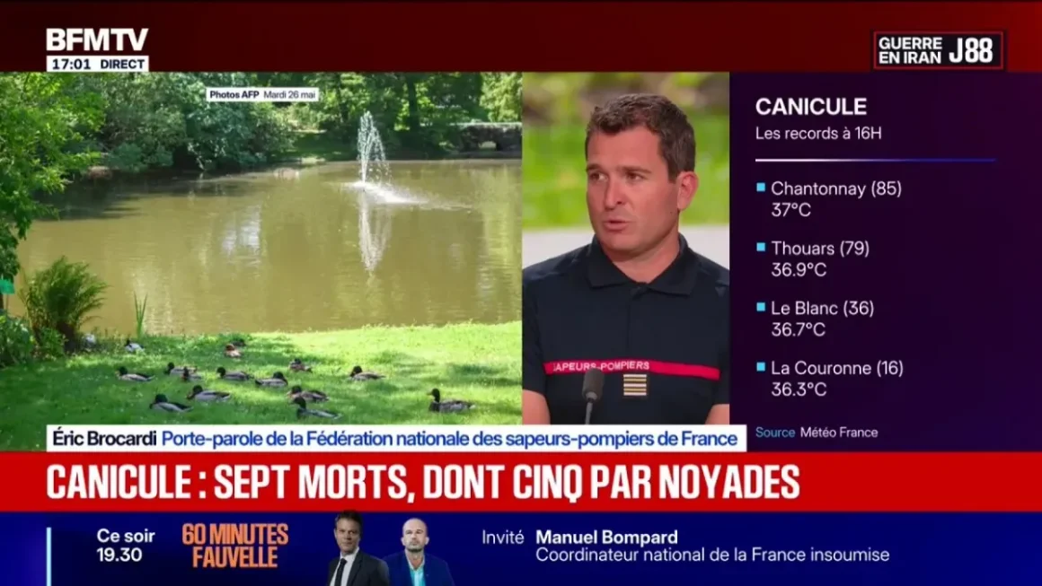 L’épisode de chaleur intense se poursuit en France