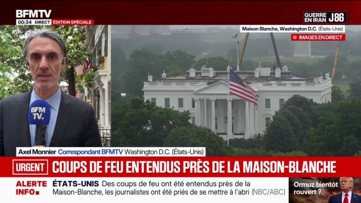 Incidents autour de la Maison-Blanche