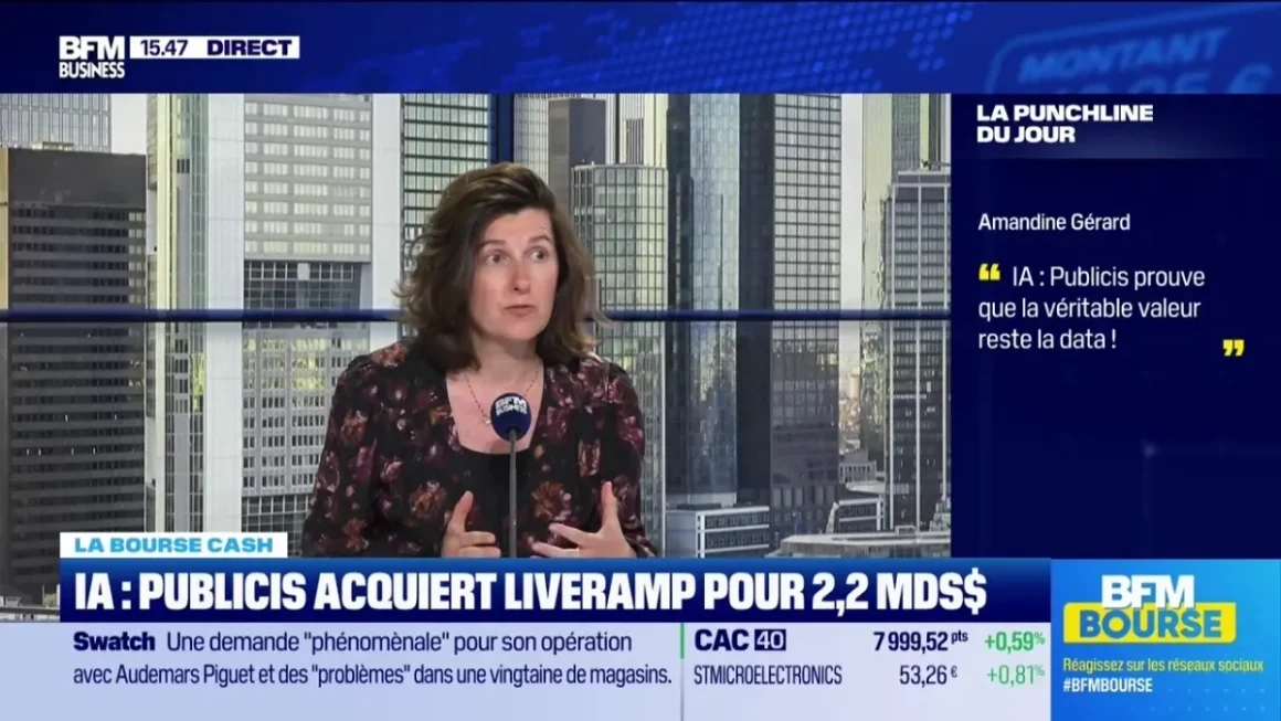 Publicis acquiert Liveramp pour 2,2 milliards de dollars et la tendance des semi-conducteurs en Europe