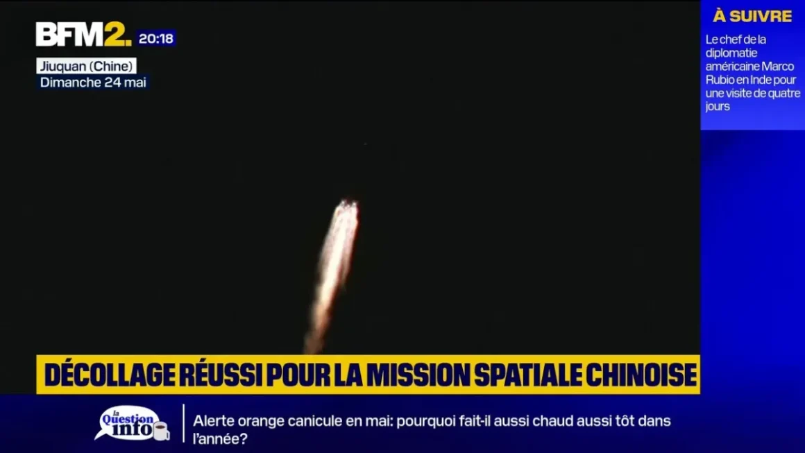 Lancement de la mission Shenzhou-23 vers la station spatiale Tiangong