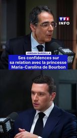 Jordan Bardella évoque sa relation avec Maria Carolina