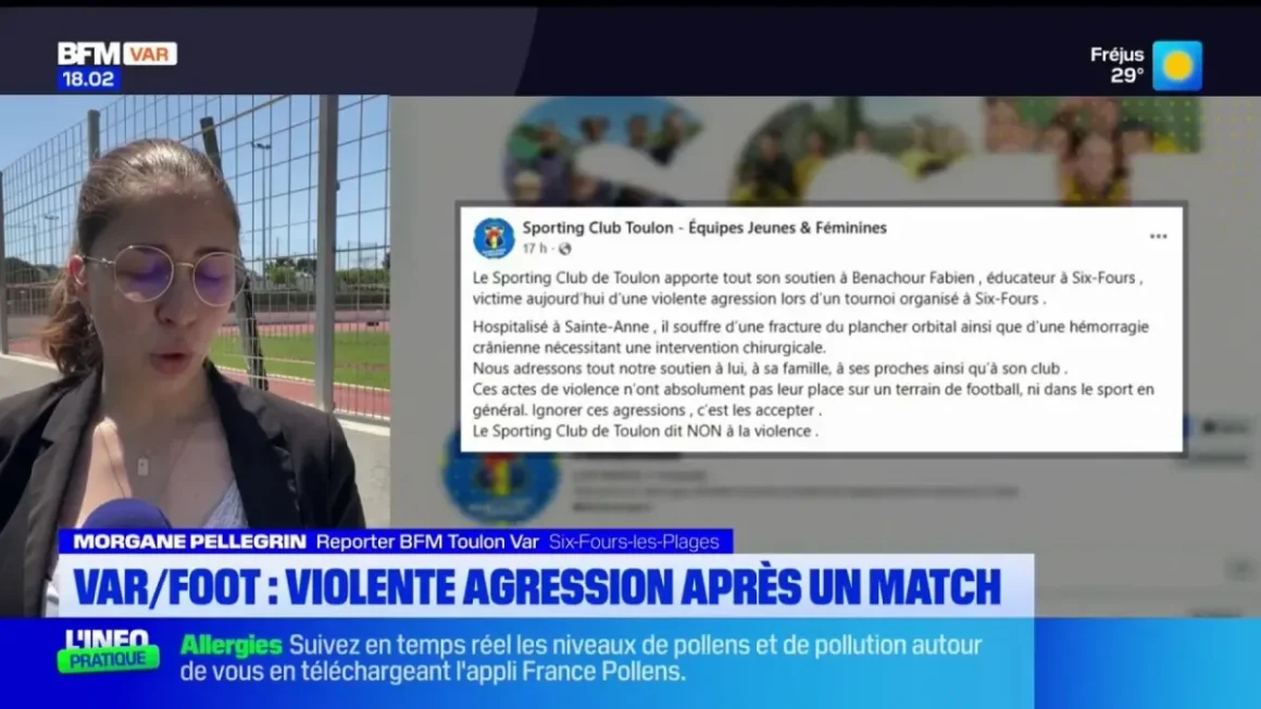Un éducateur de football agressé par un parent