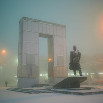 La guerre et le quotidien en Iakoutie sous la neige