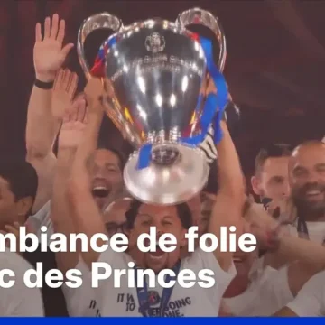 Les Célébrations des Joueurs du PSG au Parc des Princes