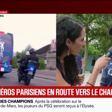 b8667a5c-25bf-422f-bb83-ffe7a52c25b5 Enthousiasme des supporters du PSG au Champ-de-Mars
