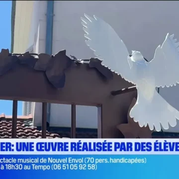 Inauguration d’une sculpture mémorielle à Forcalquier