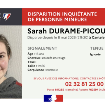 Disparition inquiétante d’une adolescente en Seine-Maritime