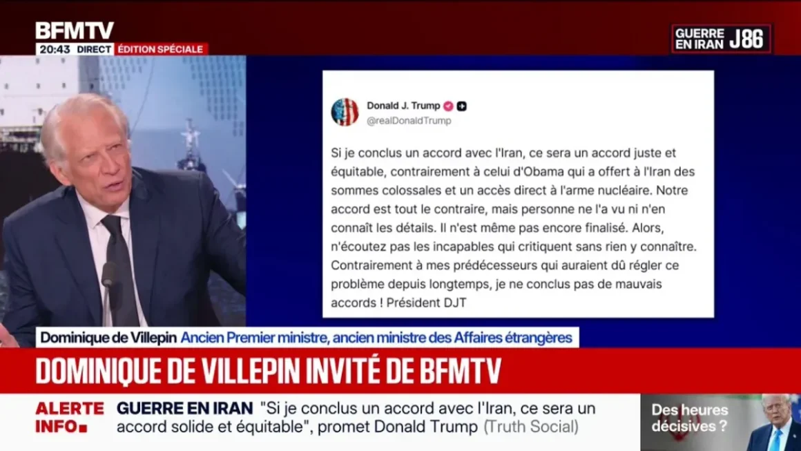 Les États-Unis et l’Iran en pourparlers pour un accord de paix