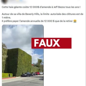 Jeff Bezos et l’histoire des haies de Beverly Hills