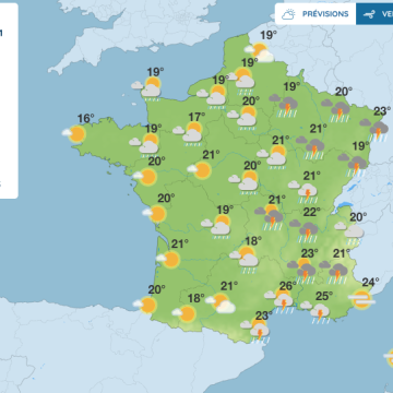 Arrivée de conditions météorologiques plus fraîches en France