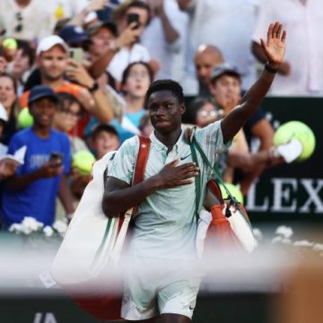 Moïse Kouamé séduit le public de Roland-Garros