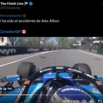Un accident atypique lors du Grand Prix du Canada