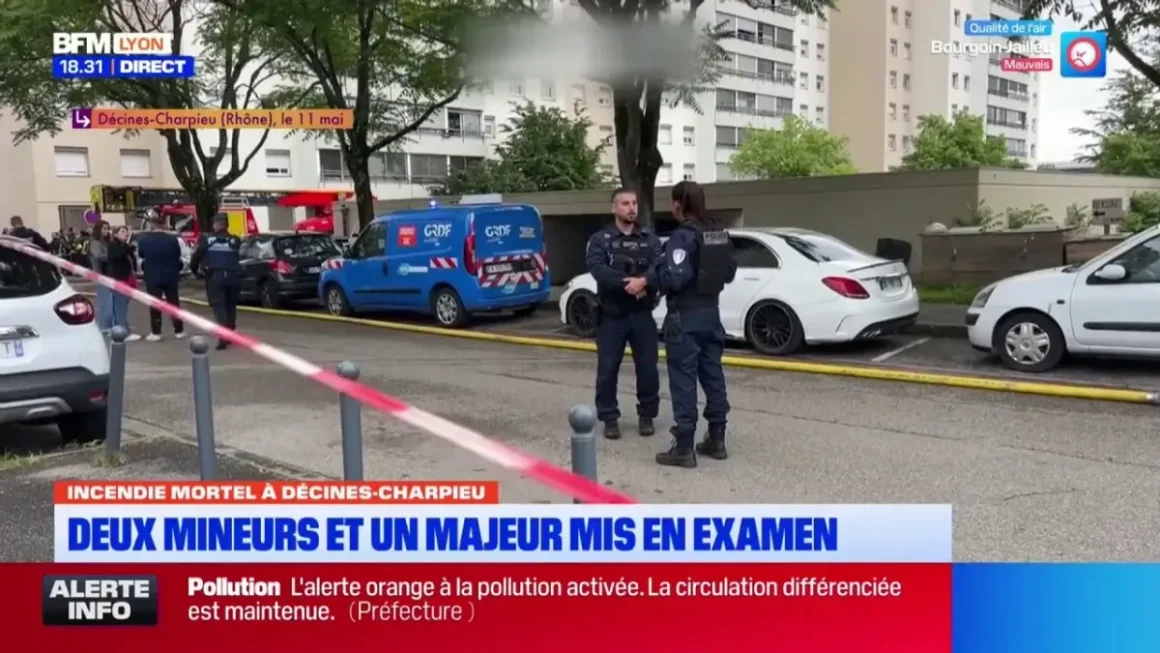 Mise en examen de trois jeunes à Lyon