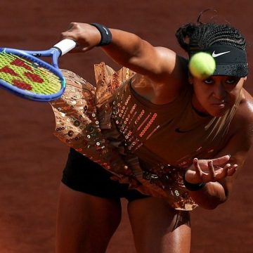 Diane Parry brille à Roland-Garros