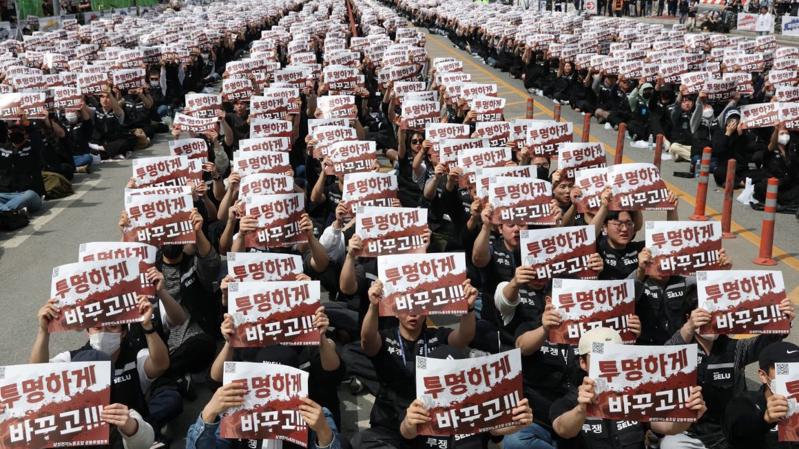 Grève générale chez Samsung : un impact majeur sur la production de composants IA
