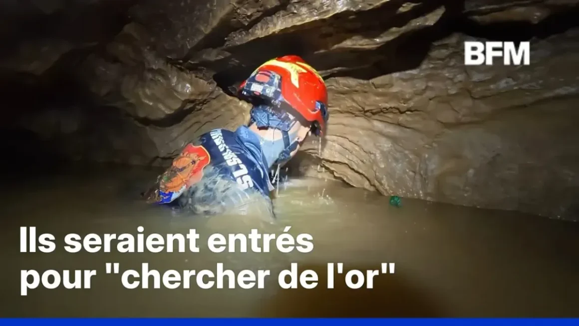 Opérations de sauvetage difficiles pour sept personnes coincées dans une grotte inondée