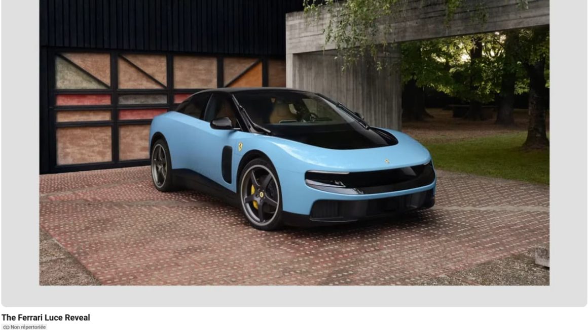 Ferrari Luce : Une Électrique au Design Controversé