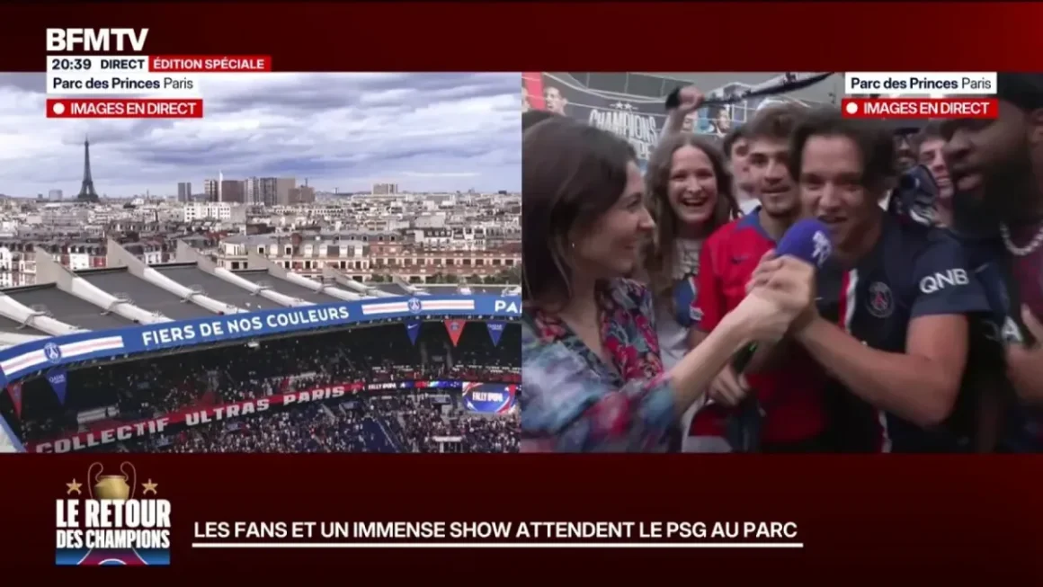Les supporters affluent pour soutenir le PSG au Parc des Princes