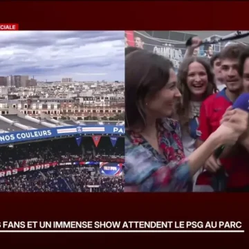 Les supporters affluent pour soutenir le PSG au Parc des Princes