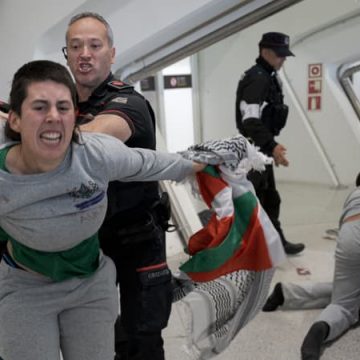 Incident à l’aéroport de Bilbao lié au retour des militants propalestiniens