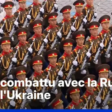 Participation des militaires nord-coréens aux commémorations du 9 mai à Moscou