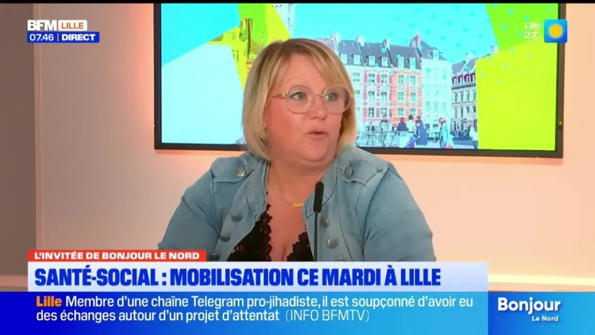 Mobilisation des professionnels de la santé et du social à Lille