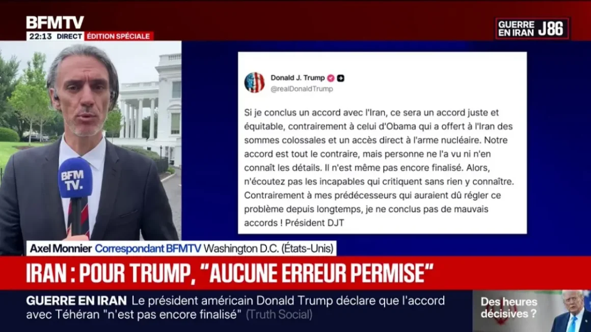 Les États-Unis et l’Iran vers un accord de paix