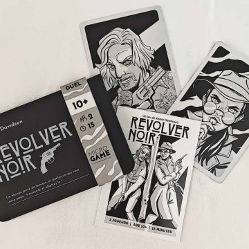 Revolver noir : Un jeu de bluff et de stratégie