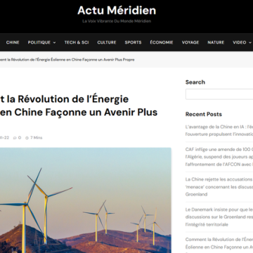 Enquête sur les Faux Sites de Propagande Pro-Chinoise
