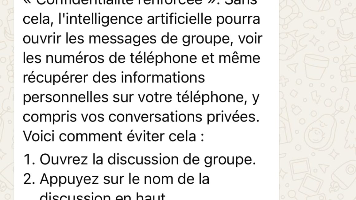0fb29c2f-6ba9-4497-999b-816c5510a7de L’IA de Meta sur Whatsapp : Faits et Réalités