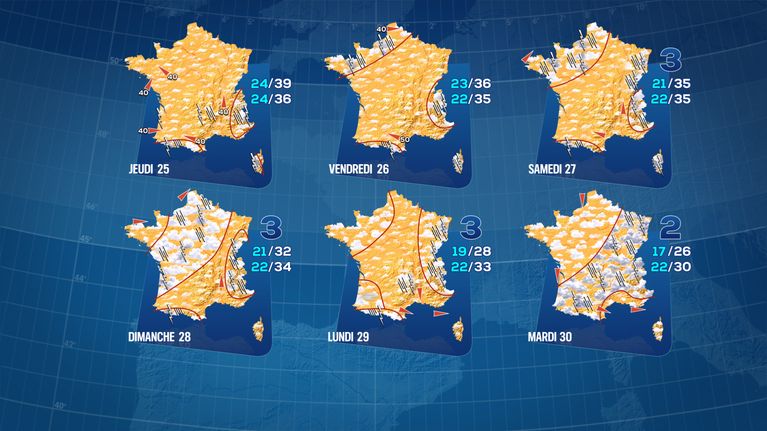 1bce491c-c993-4709-8ad5-0a3abe87afe3 La France sous une canicule historique : prévisions et évolutions attendues