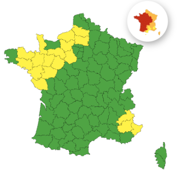 2b28b011-1aa0-4dab-9d37-33942184657c Alerte Météo: Orages et Canicule en France