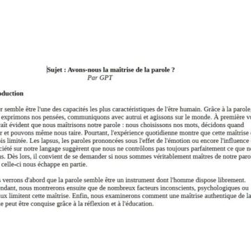 40bfff3f-e4e0-4138-ba00-e0fdebdd425a Analyse des copies de philosophie du baccalauréat 2026 par des IA