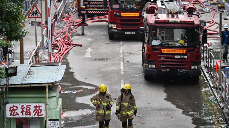 49de1916-ef3f-4e9e-9bd3-e33aedb3eb62 Incendie meurtrier à Hong Kong : poursuites pour homicide involontaire