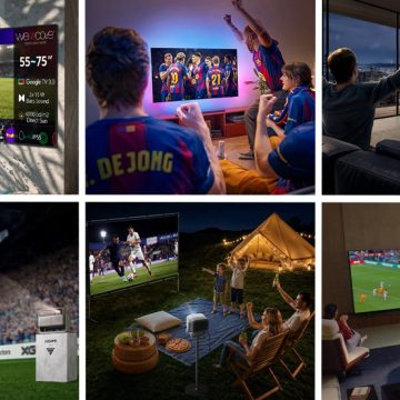 Profitez des matchs avec les meilleurs équipements audio et vidéo